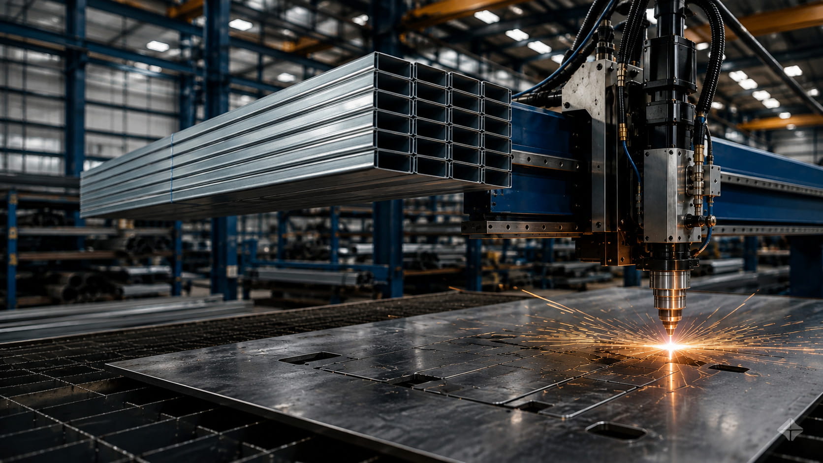 Fabricación de perfiles de acero galvanizado en Tracks